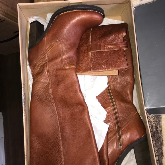 NIB Free People Novak Over the Knee Boot Brown - Picture 7 of 8